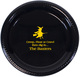 Personalized Flying Witch Plastic Plates Image 2 of 2
